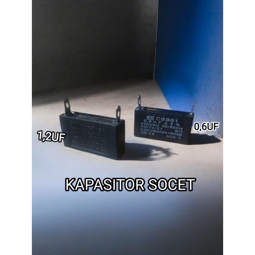 Kapasitor 1,2 uf 0,6uf socet