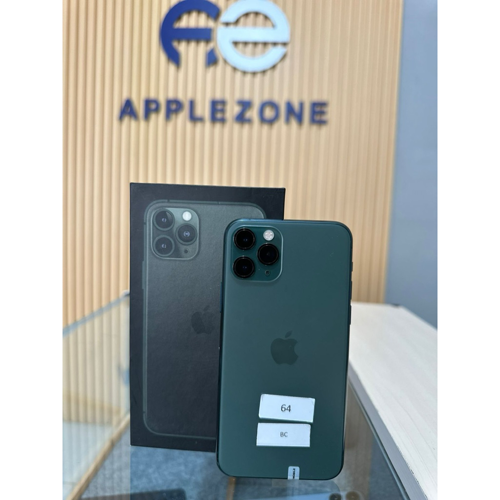 [2115] IPHONE 11 PRO 64 GB MIDNIGHT GREEN BEACUKAI