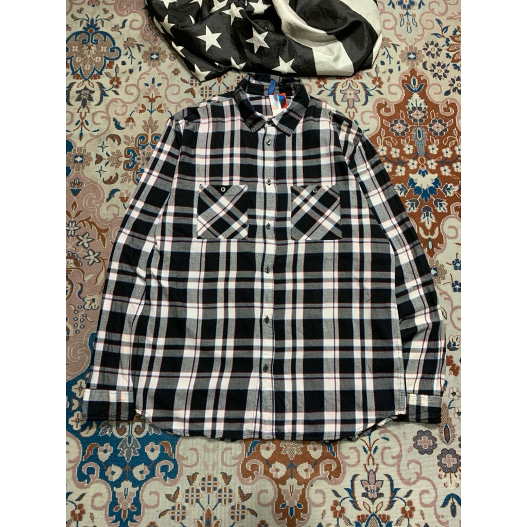 KEMEJA FLANEL H&M