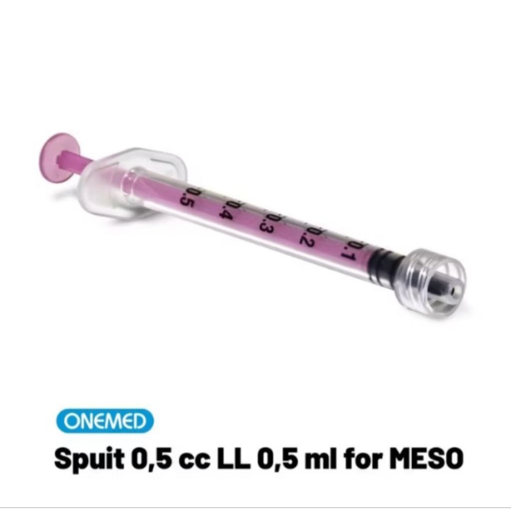 Syringe 0.5 cc LL MESO (tanpa jarum)