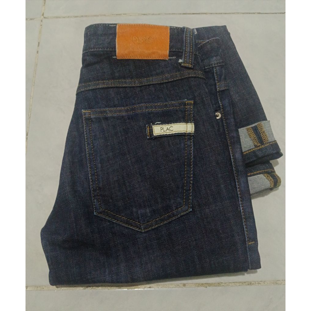 Jeans plac berlin navy size 29 slim straight