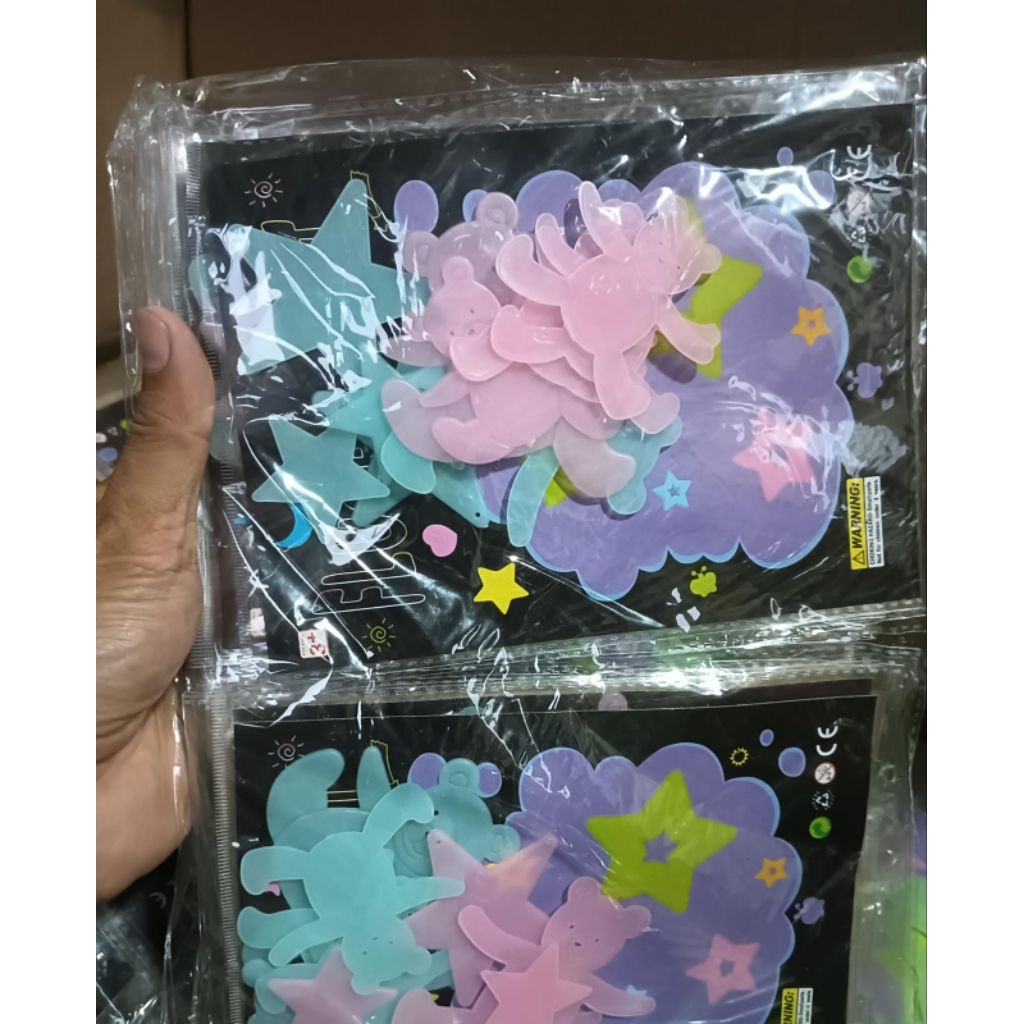 sticker glow in the dark
