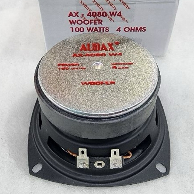 SPEAKER COLOM AUDAX INCH AX4080 SPEAKER AX MAGNET 100 WATT AUDAX 4080