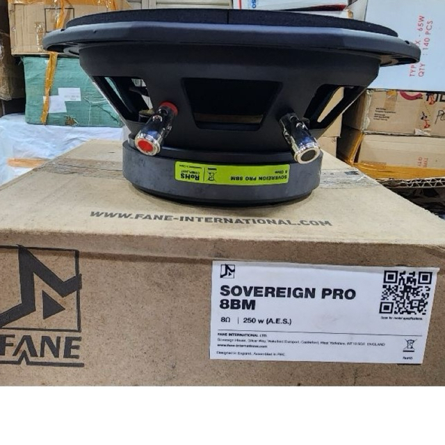 speaker Fane 8 inch sovereign pro 8bm / 8 bm original England