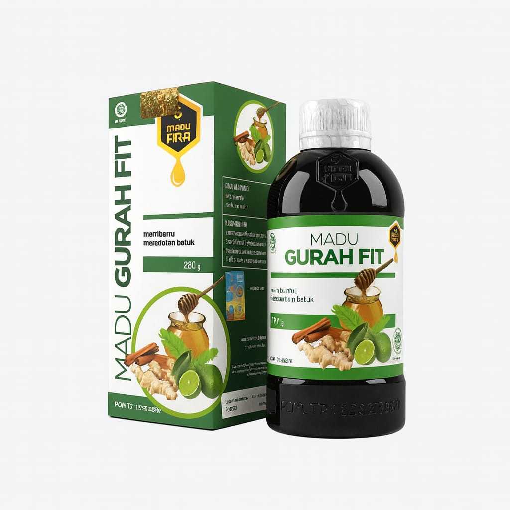 MADU GURAH FIT  | Untuk Flu Batuk Sakit Tenggorokan | Obat Herbal Ori Gangguan Sinus Dan Pernafasan