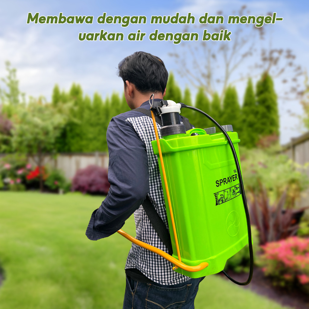 16Liter Sprayer Manual Knapsack Sprayer Alat Semprot Tanaman Pertanian