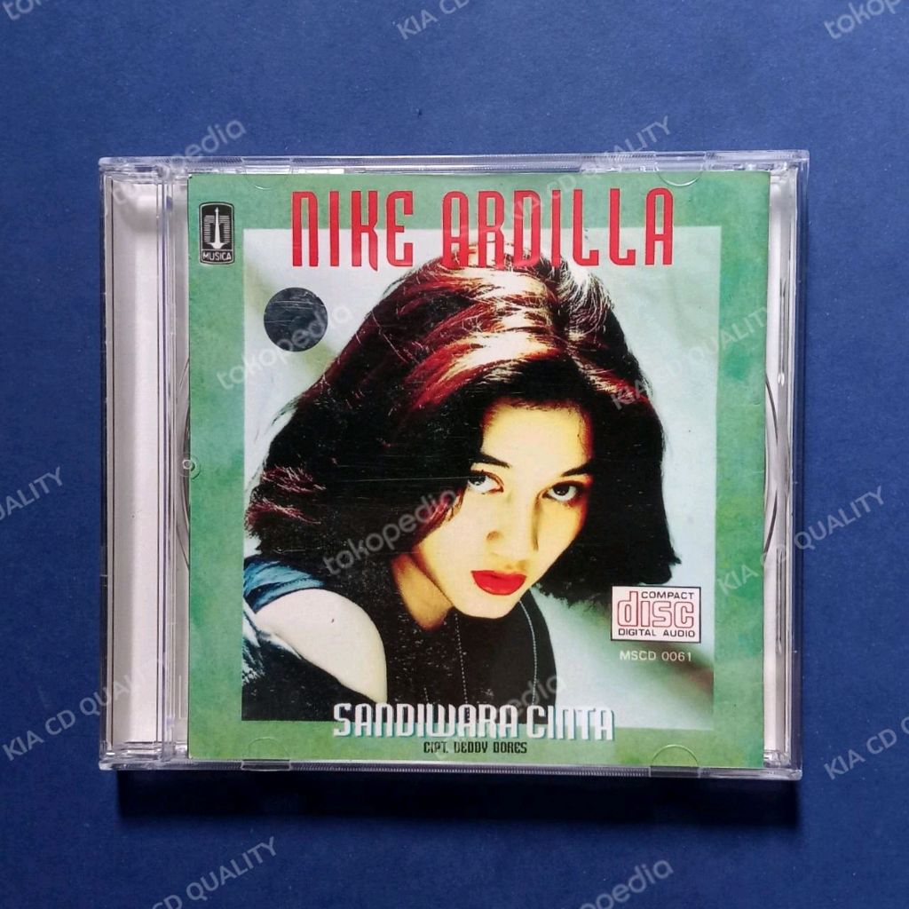CD Audio Musik Nike Ardilla Album Sandiwara Cinta Prod PT Musica Studio's ( Original )