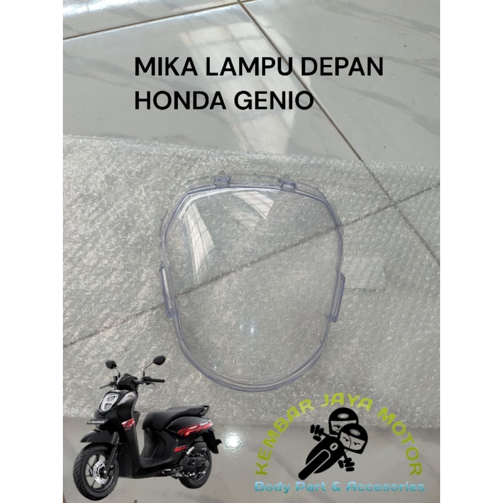 mika lampu depan honda genio