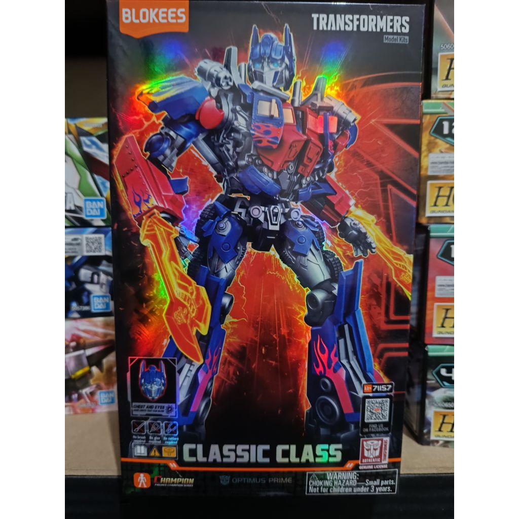 Blokees Transformers Classic Class 09 Optimus Prime Transformers 2007 Original Blokees