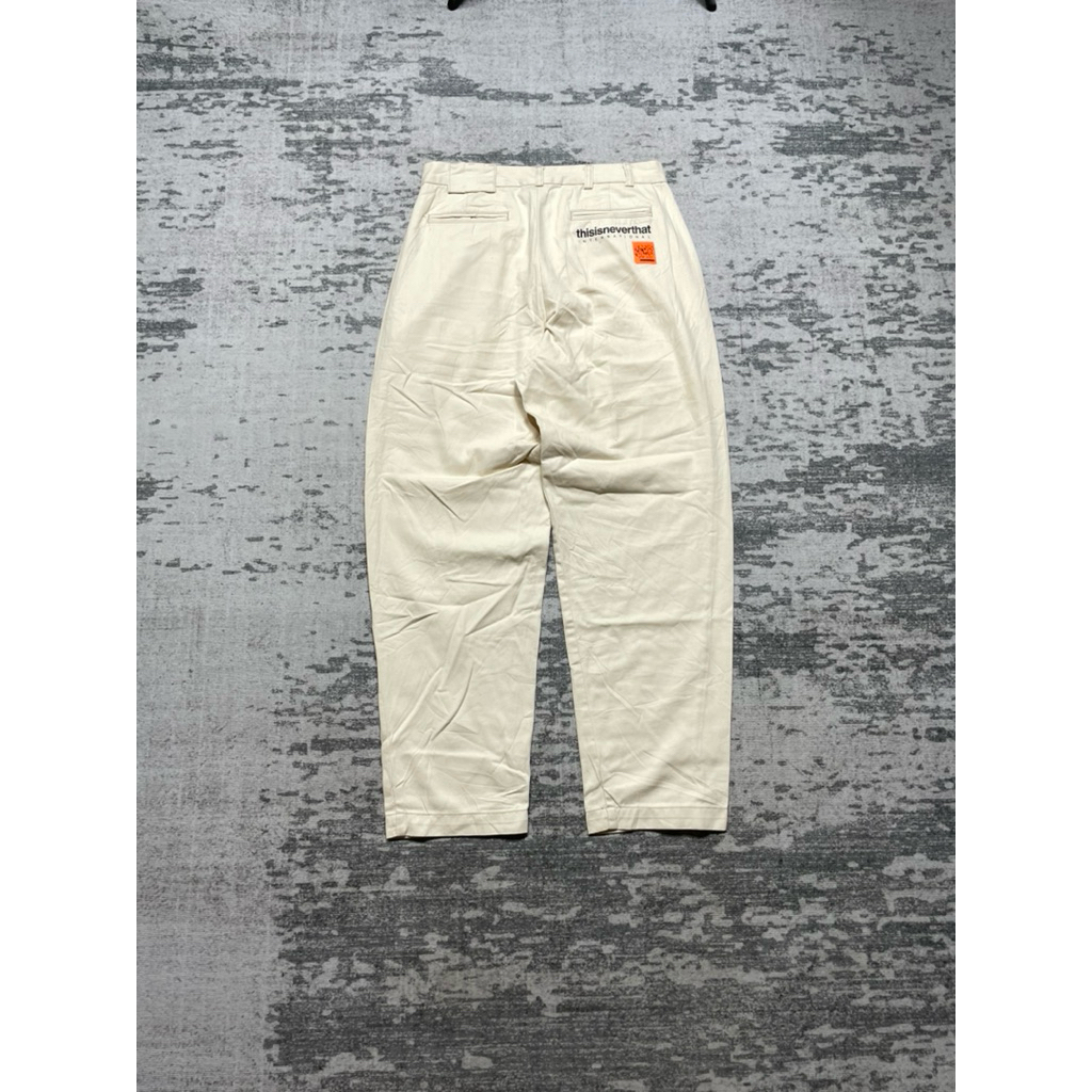 Thisisneverthat one tuck natural pants