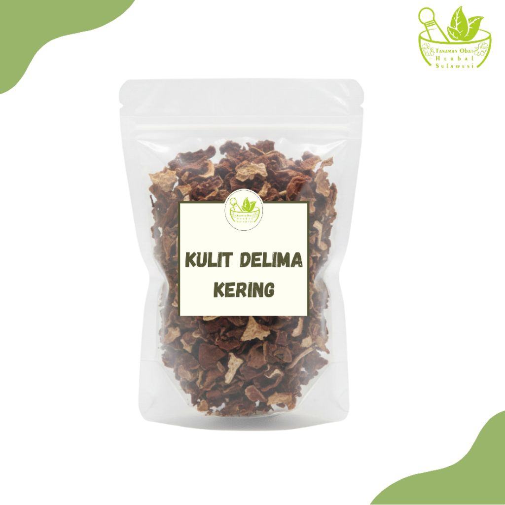 Kulit Delima Kering/Kulit Buah Delima Kering (50 Gram)