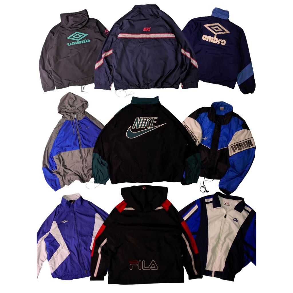 Windbreaker colourblok / Windbreaker biglogo / Windbreaker vintage / Windbreaker Nike / Windbreaker 