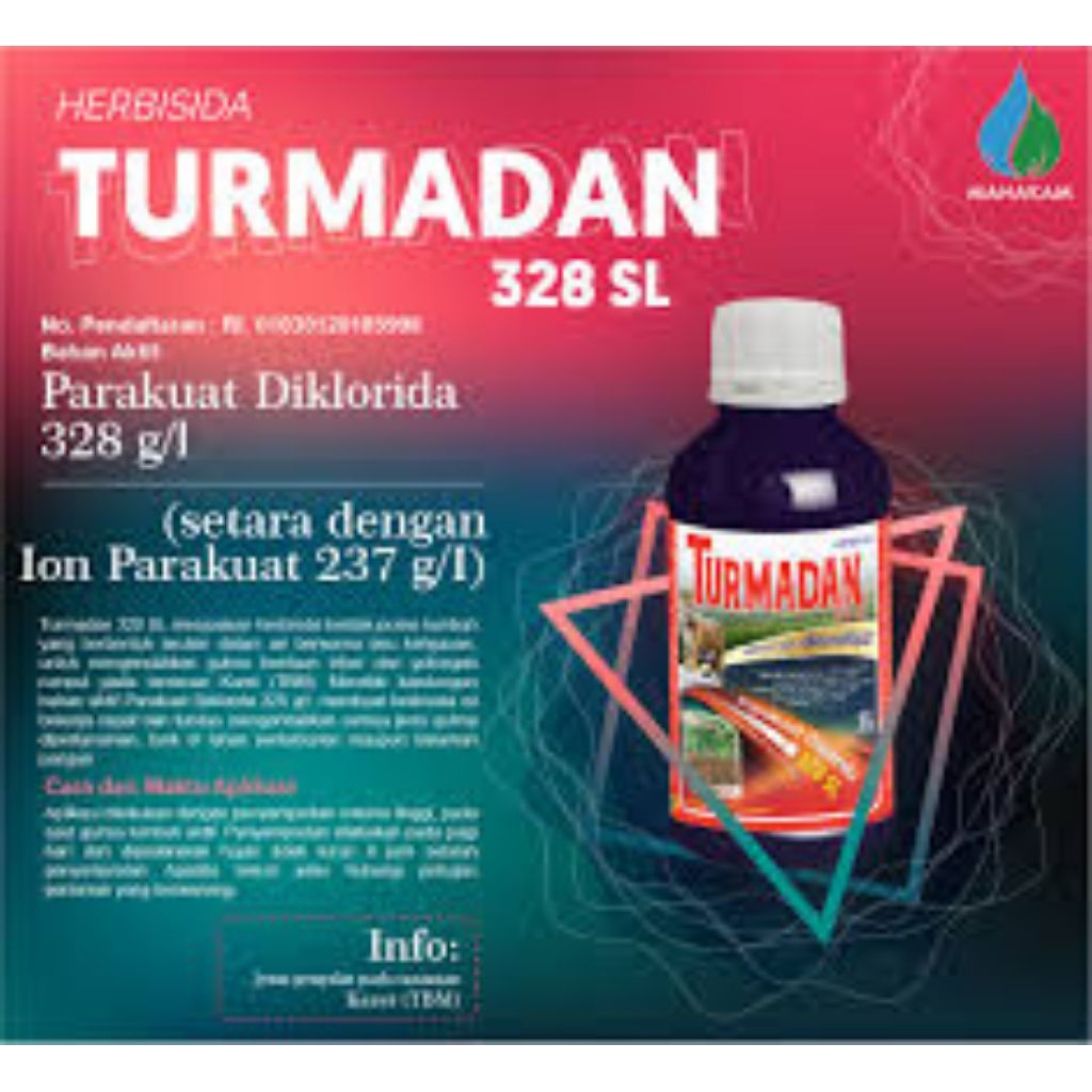 Herbisida TURMADAN 328 SL 1L Kontak Purna Tumbuh