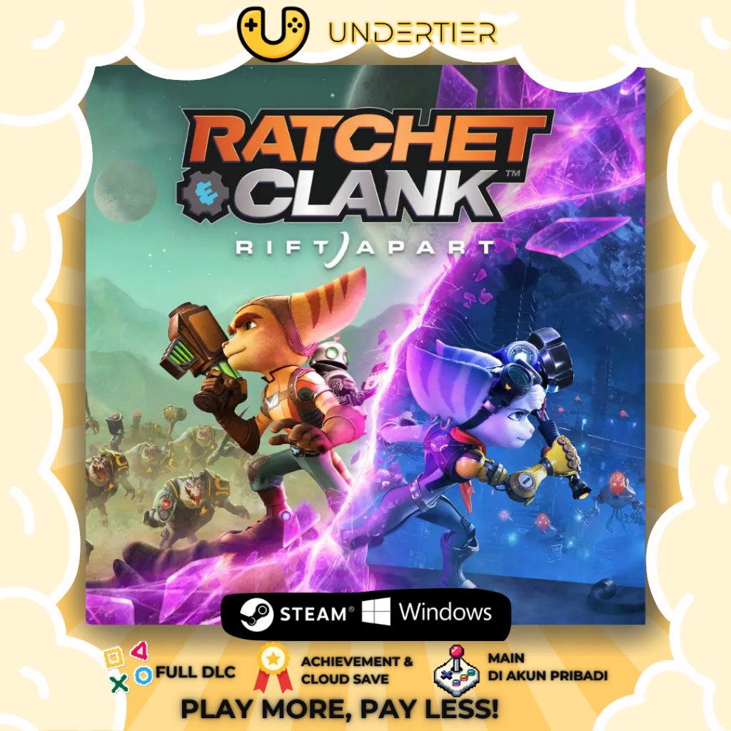 [Bonus 1 game] Ratchet & Clank: Rift Apart [Original / Main Akun Sendiri / Instant]