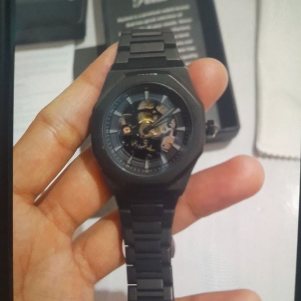 jam tangan pria palladium phantom steel