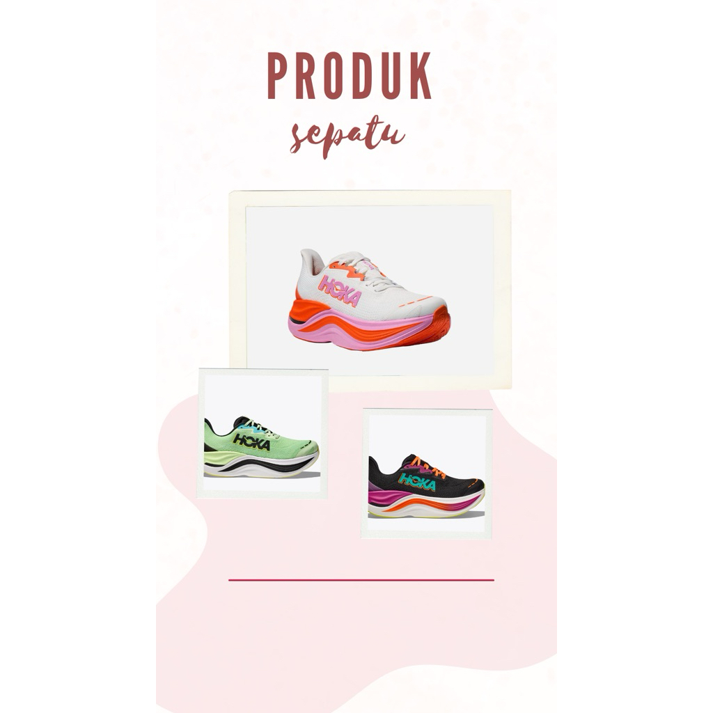 Sepatu Unisex Hoka Skyward Original Sepatu Running