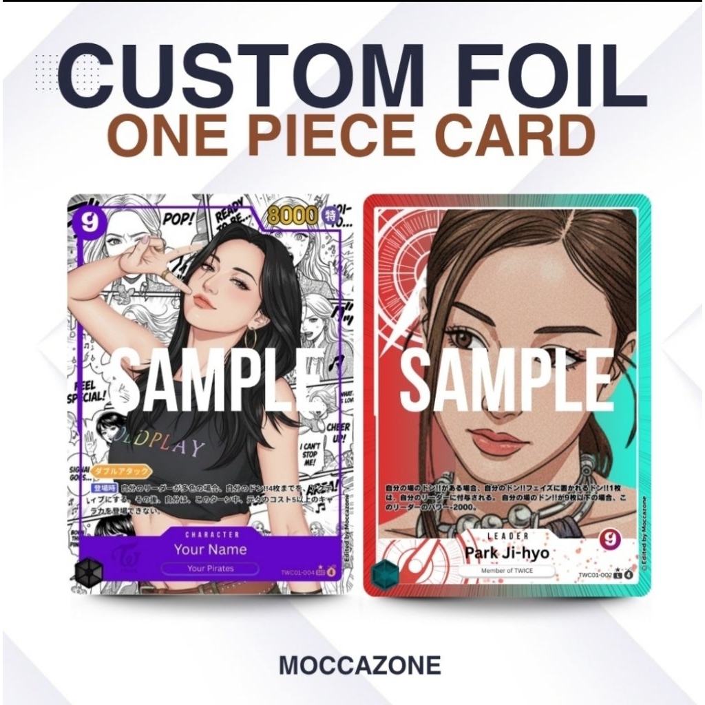 CUSTOM FOIL ONE PIECE CARD TCG