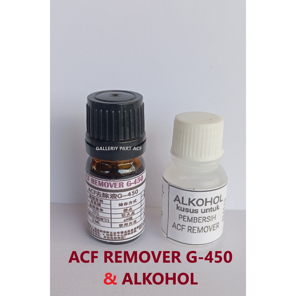 ACF REMOVER G-450 CAIRAN PEMBERSIH LEM CONDUKTIF acf remover atau pembersih lem COF bonding