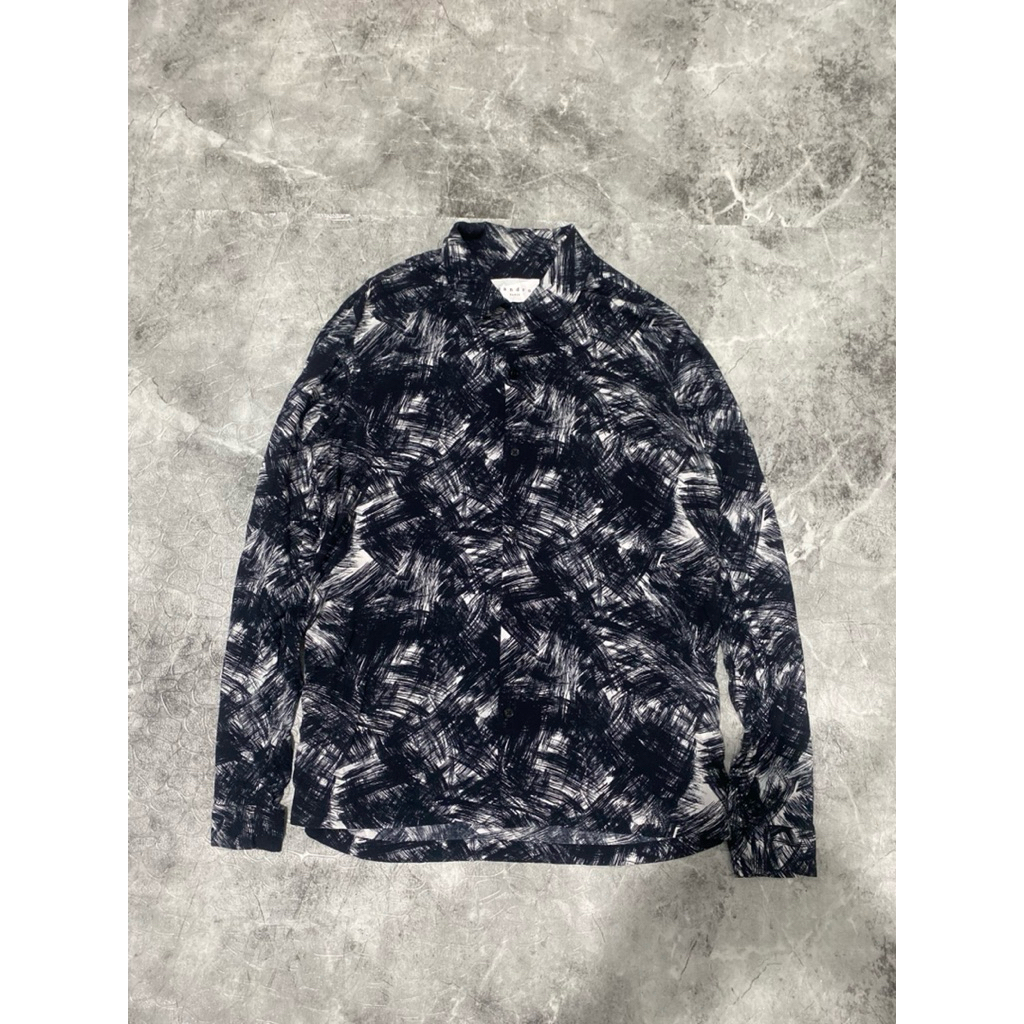 SANDRO PARIS BLACK WHITE HAWAIIAN