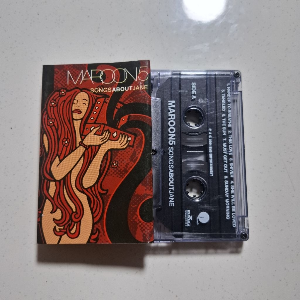 Kaset Pita Maroon 5 - Songs About Jane Second