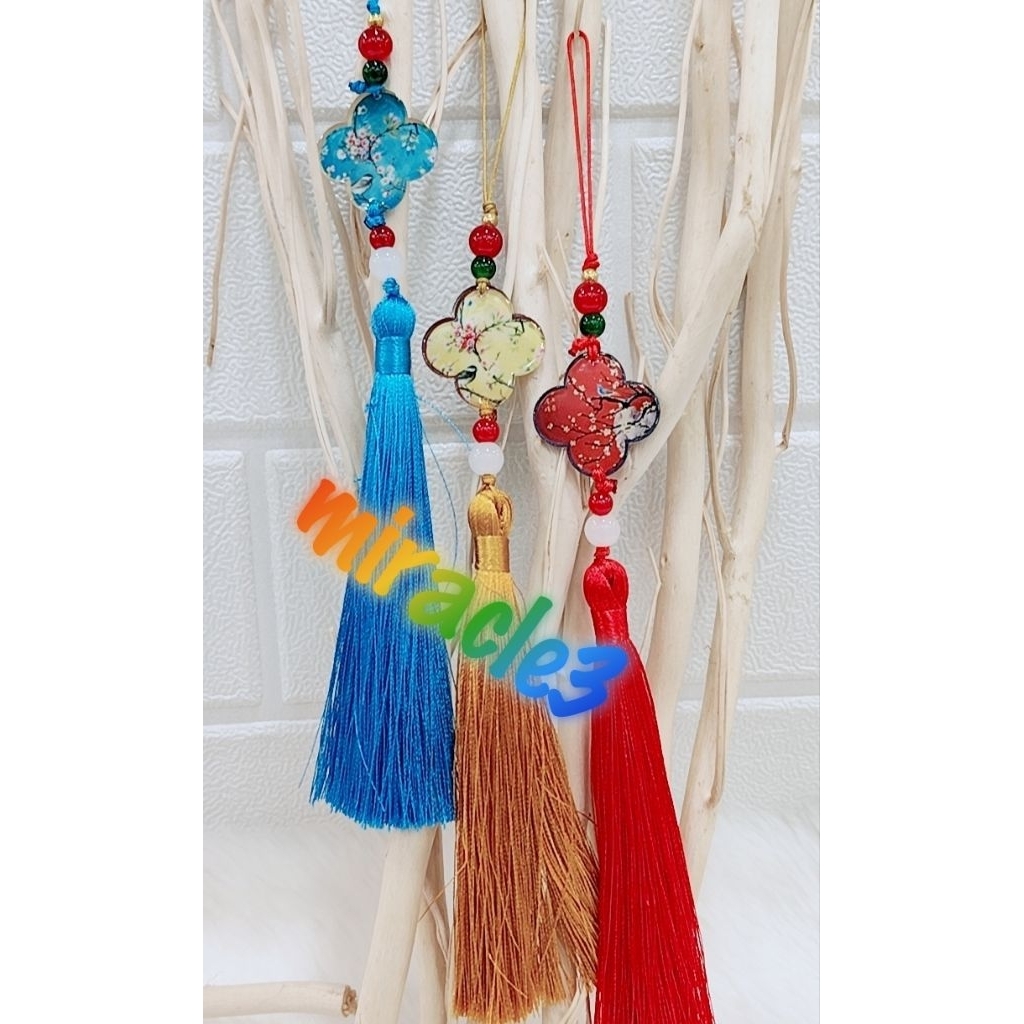 gantungan imlek meihua  / tassel meihua imlek /gantungan pohon sakura / gantungan meihua imlek