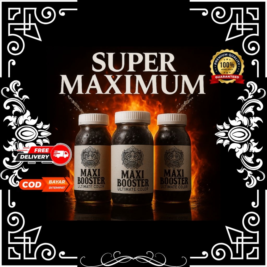 (PELET) | CHANNA MAXI BOOSTER | Ultimate Color – Suplemen Pakan Premium untuk Ikan Channa & Ikan Hia