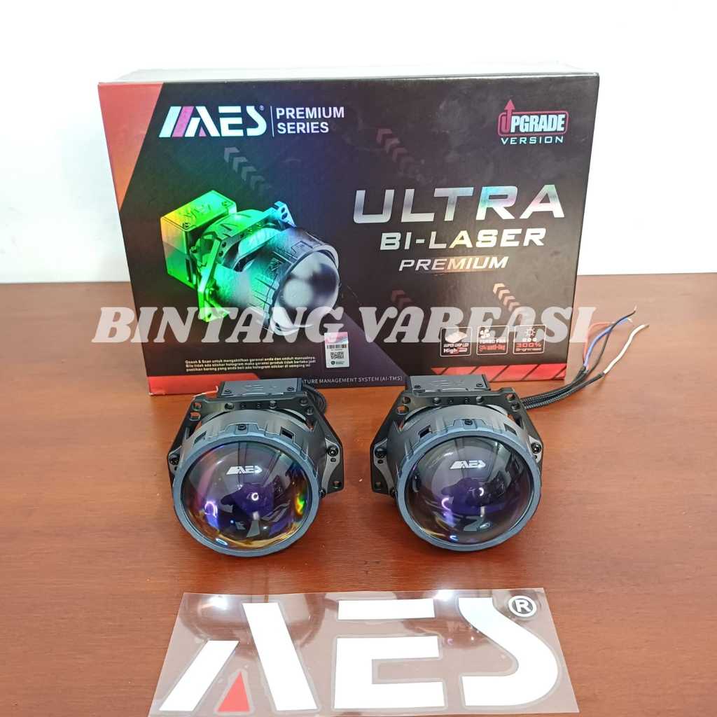 Bilaser Ultra Premium AES Biled Projector Turbo SE Ultra Cooler 3 Inch TIR Technology AES