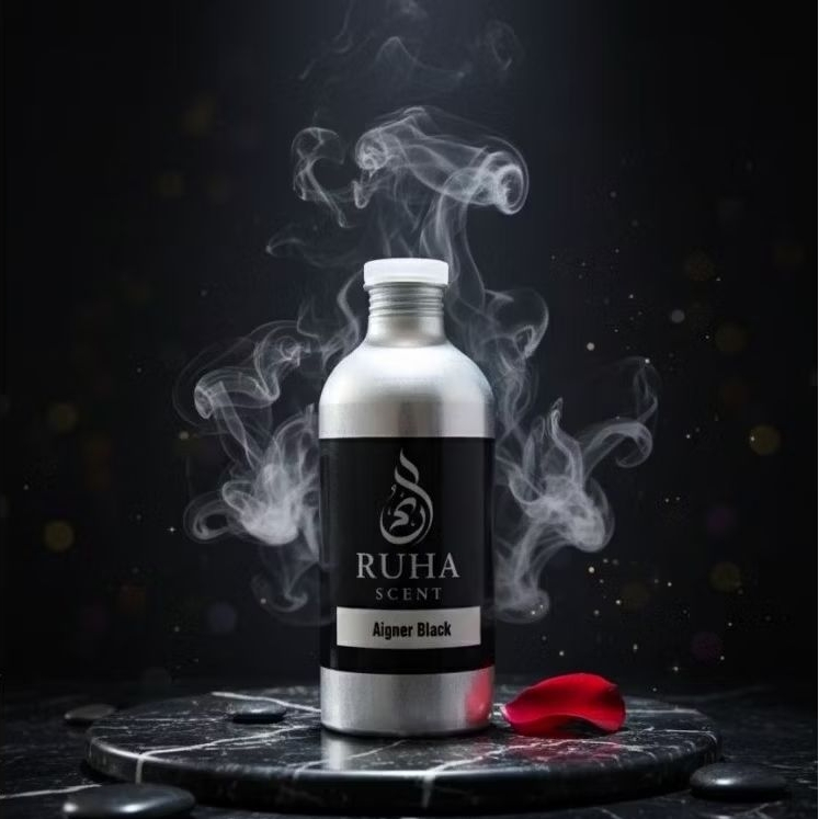 RUHA SCENT – Parfum Refill Inspired By Aigner Black | Standar, Medium, Premium  | Spray
