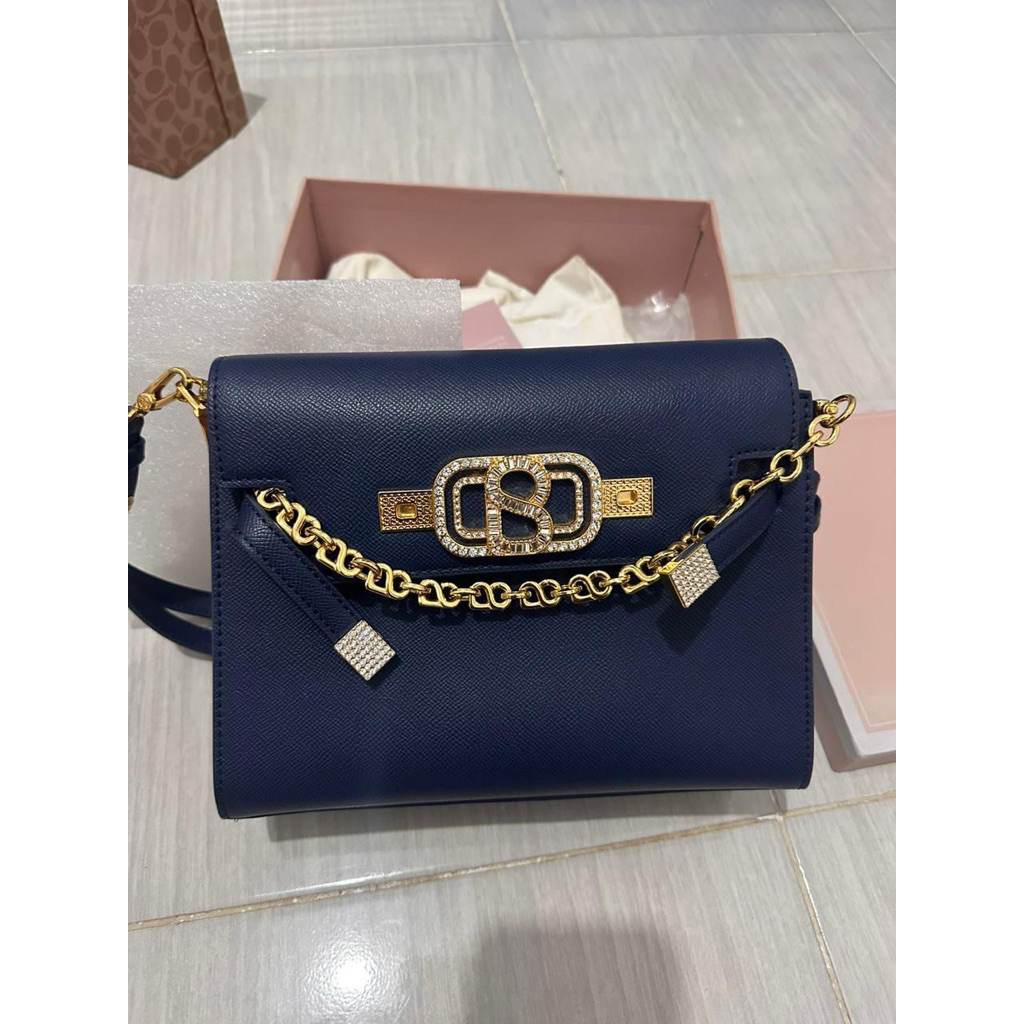 Sarah Bag Buttonscarves navy original