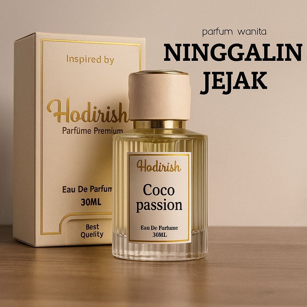 parfum wanita ninggalin jejak hodirish premium tahan 4-8 jam - eau de parfume 30ml