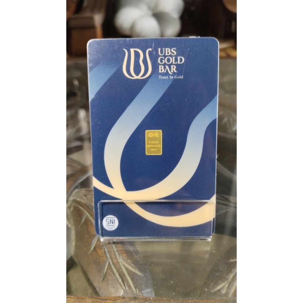 Emas Logam Mulia UBS 0,25 gram