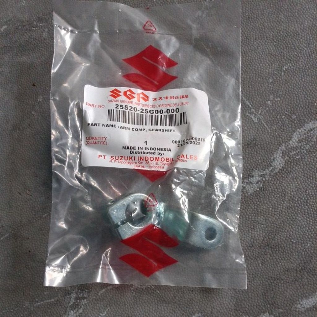 tuas operan gigi satria Fu original SGP