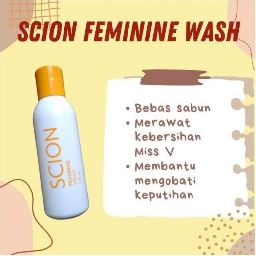 PROMO Terbatas SCION Feminine Wash Original