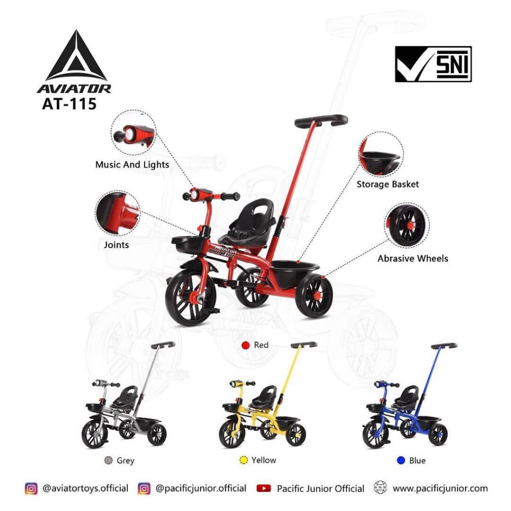 Tricycle Shinchan Aviator Avtr-115/ Aviator Avtr-104