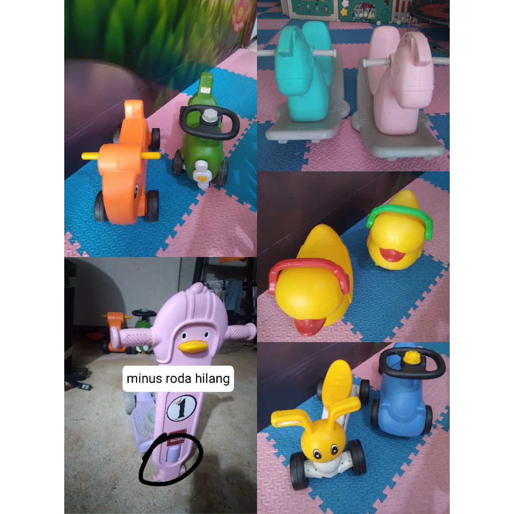 mainan second bekas playground bisa satuan