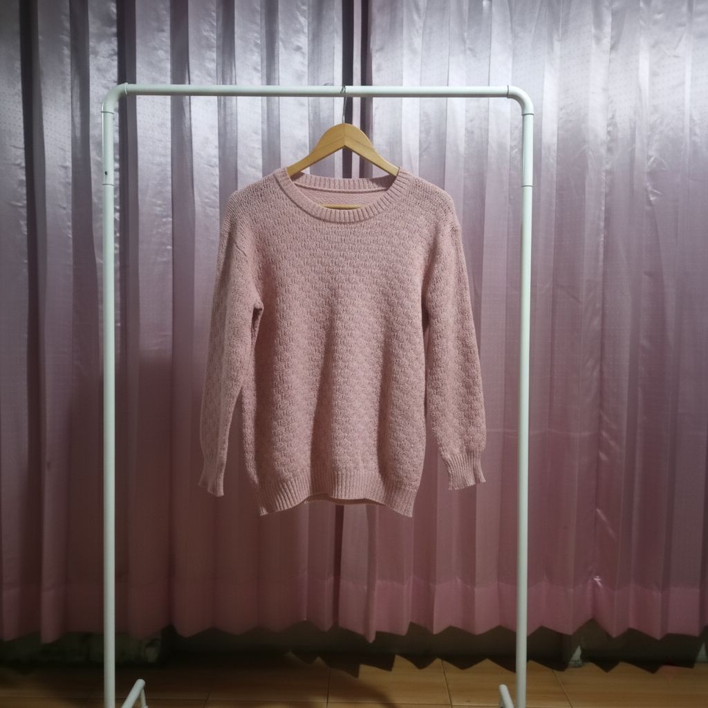 (PRELOVED) SWEATER RAJUT WANITA