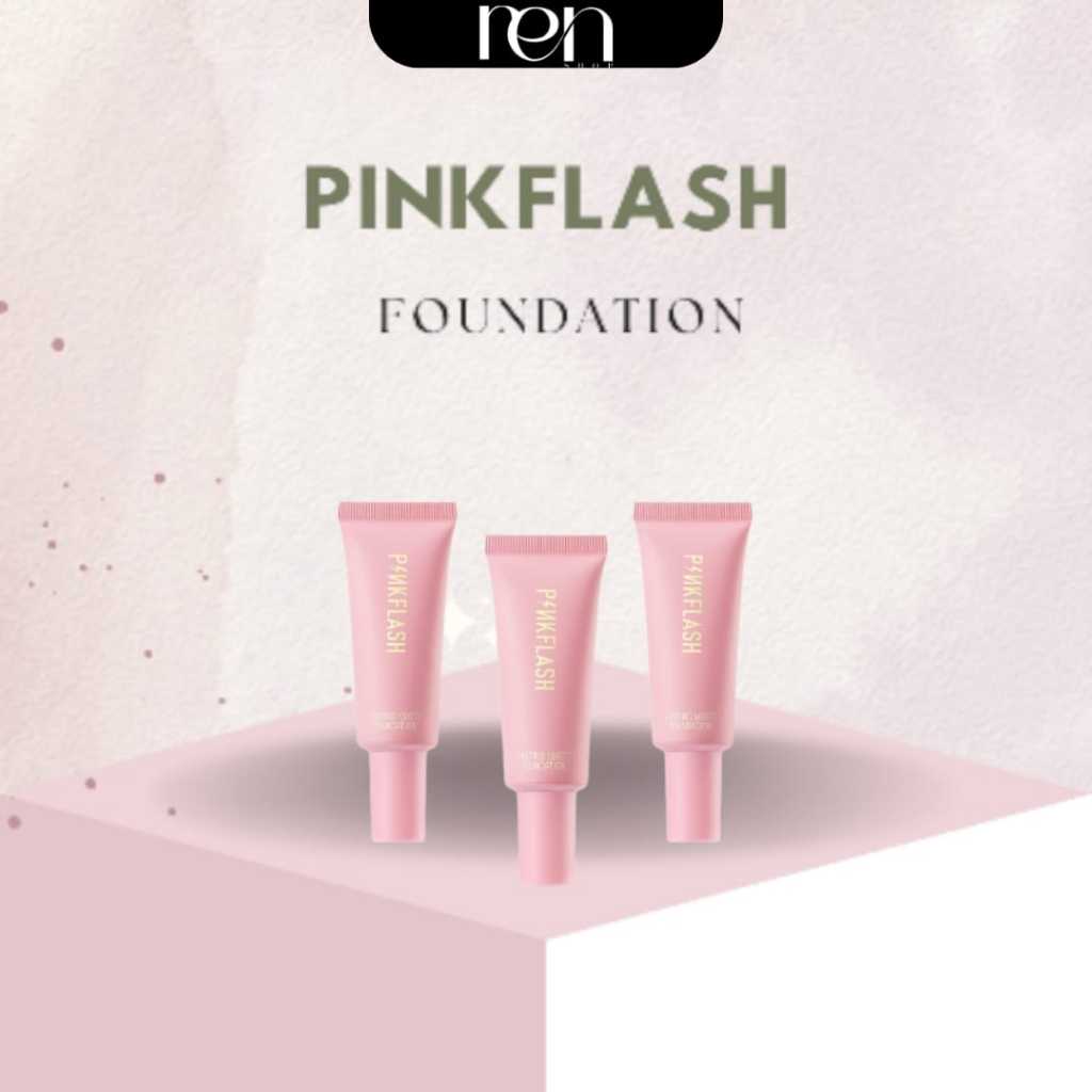 Pinkflash Lasting Matte Foundation | Foundation Matte Tahan Lama