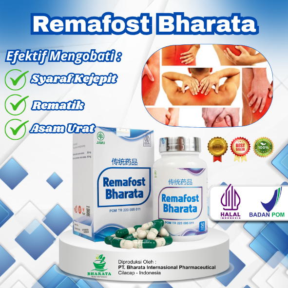 Obat Syaraf Kejepit Obat Rematik Obat Asam Urat Paling Ampuh Remafost Bharata