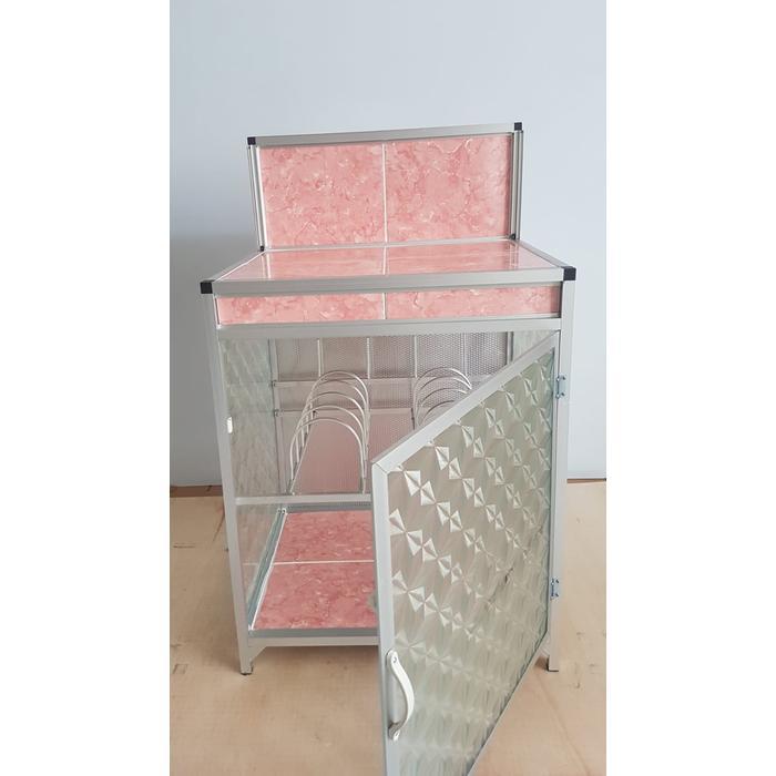 Rak piring / meja kompor 1 tungku keramik – second kondisi baik