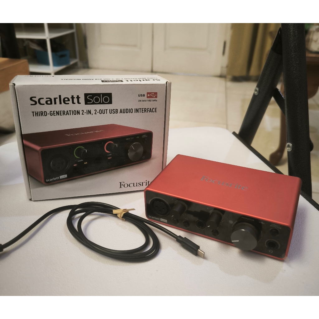 Focusrite Scarlett Solo 3rd Gen second