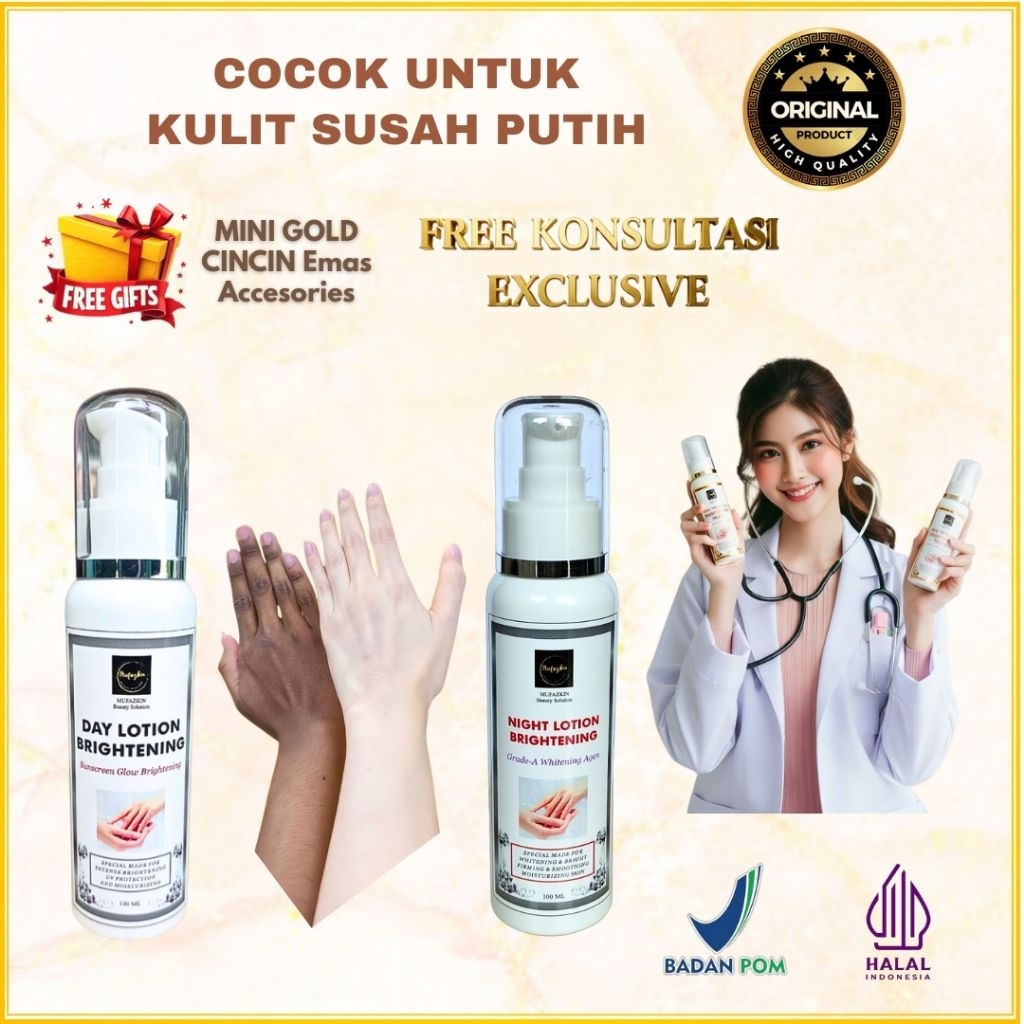 [Exclusive] Hb Dosting Pemutih Badan Bpom siang malam Free Konsultasi Khusus Kulit Susah Putih Super