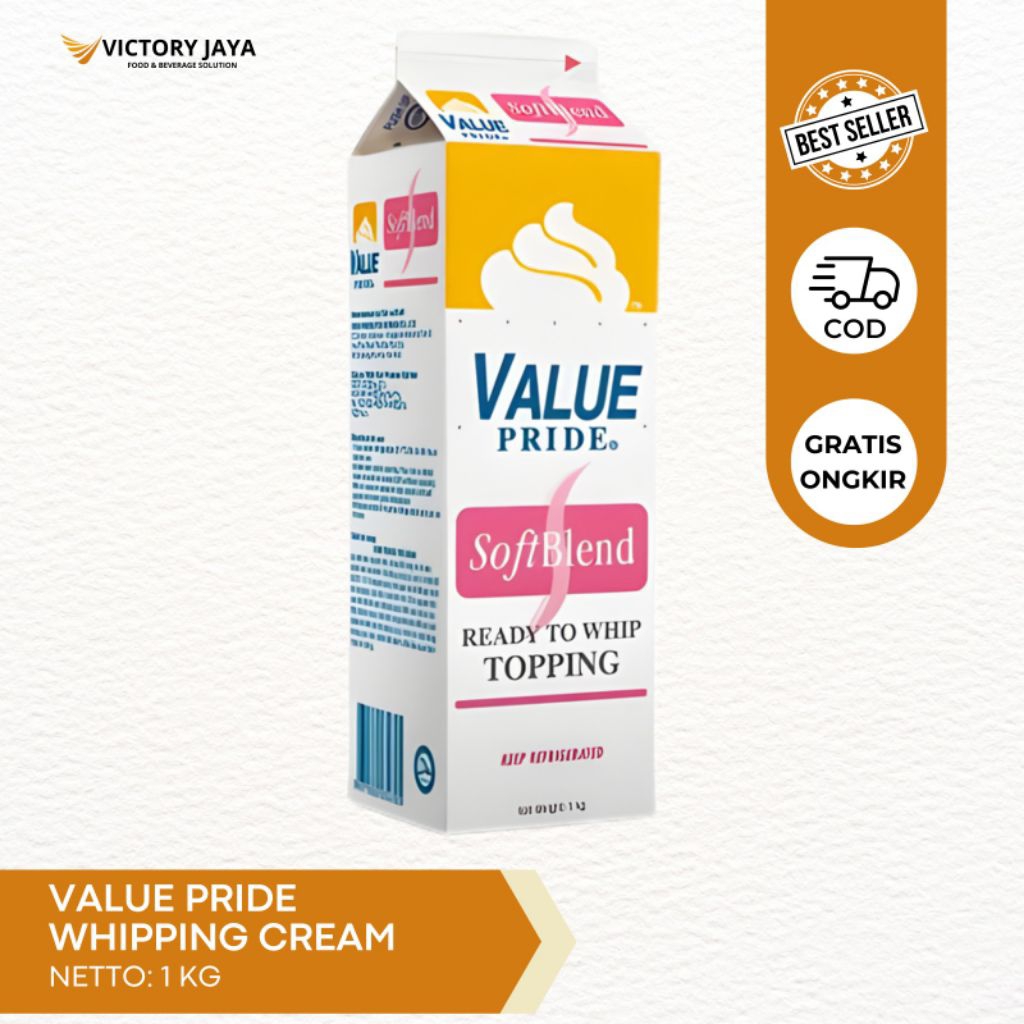 WHIPPING CREAM VALUE PRIDE SOFT BLEND