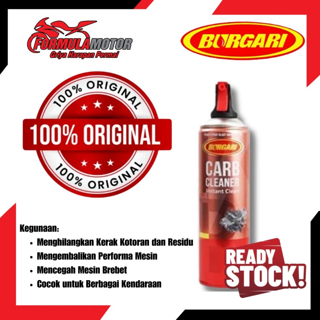 Pembersih Karburator 500ml Burgari - Penetrating Oil 500ml Burgari (Pilih Varian)