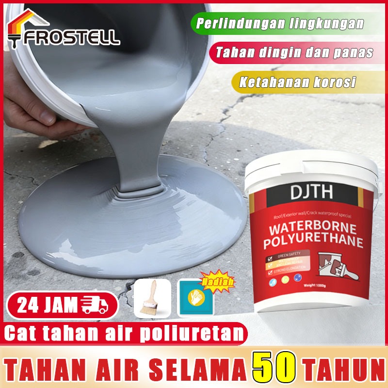 Lem anti bocor Lem anti air 1kg Poliuretan Cat pelapis anti bocor Untuk Atap Kamar mandi Kolam renan
