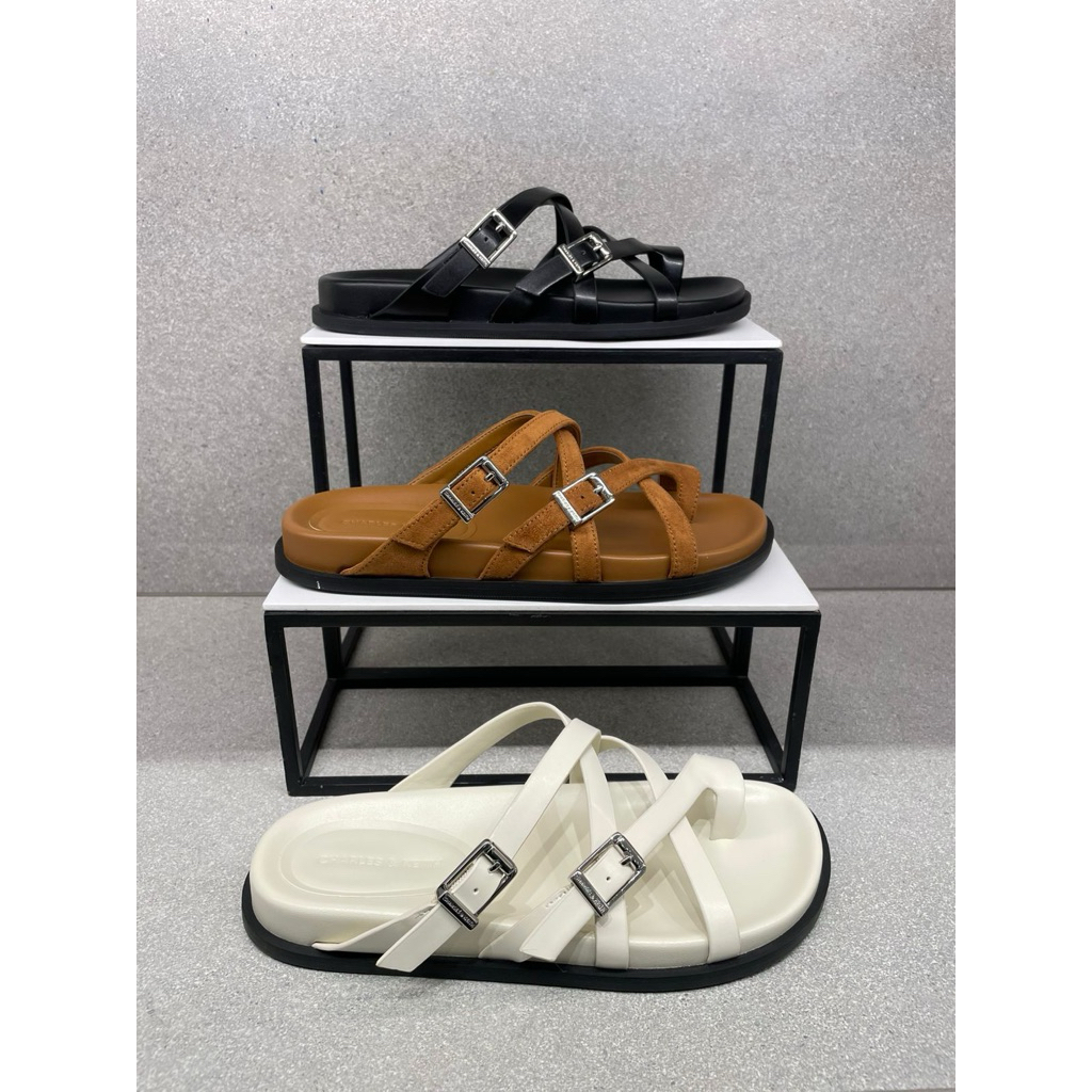 Sandal wanita tali slider Charles&keith original