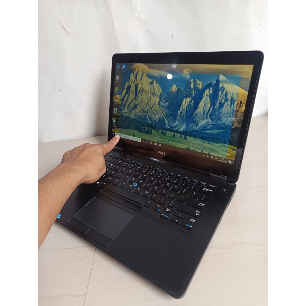 laptop dell latitude E7470 intel core i7 ram 8gb layar touchscren