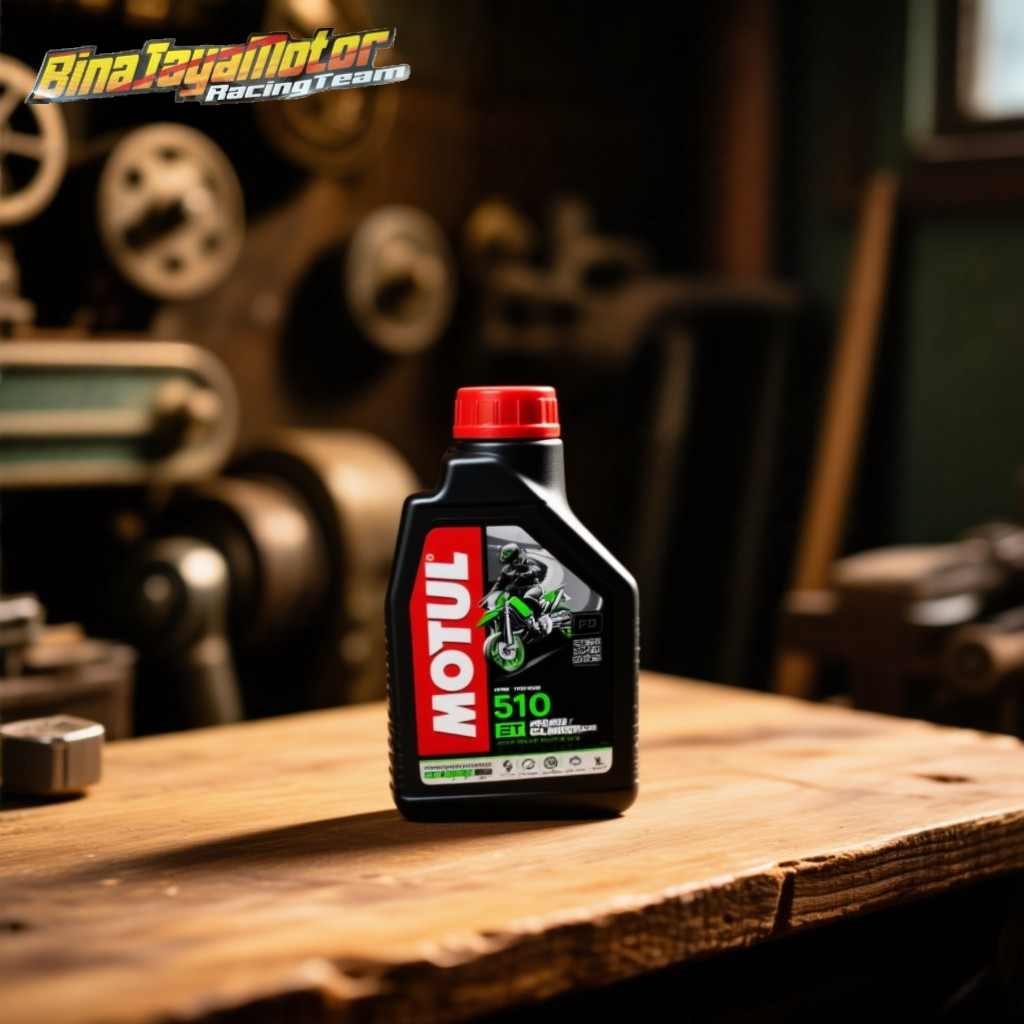 MOTUL OLI SAMPING 2TAK 510 1LITER ORIGINAL MOTUL
