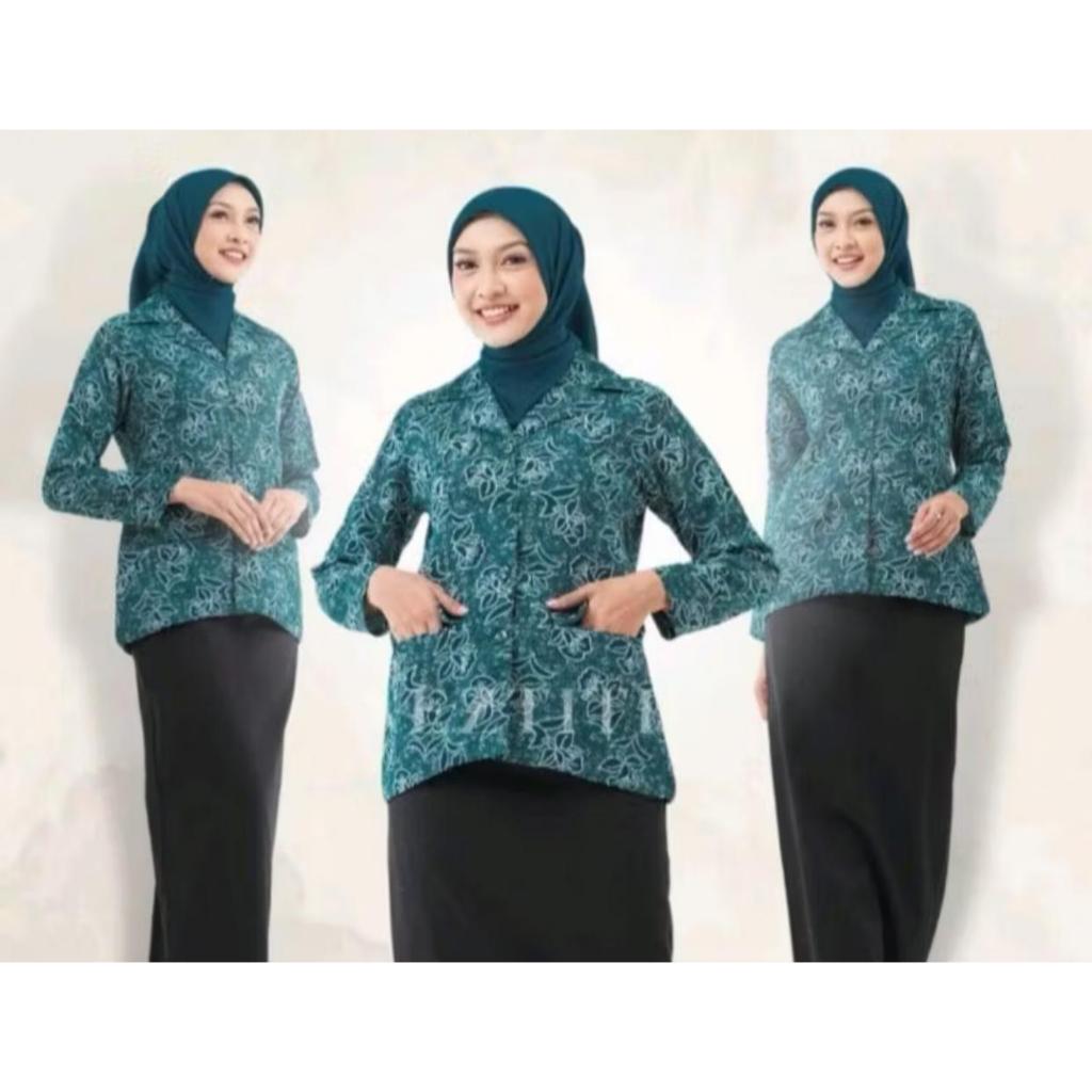 Baju Blouse PKK Nasional Full Furing Premium Nyaman