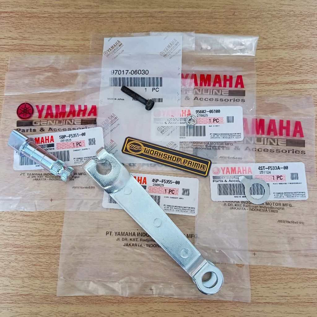 Tuas Paha Rem Baut mur kampas rem belakang BYSON Bison 150 Byson FI All Gen 2010 - 2017 ori ygp