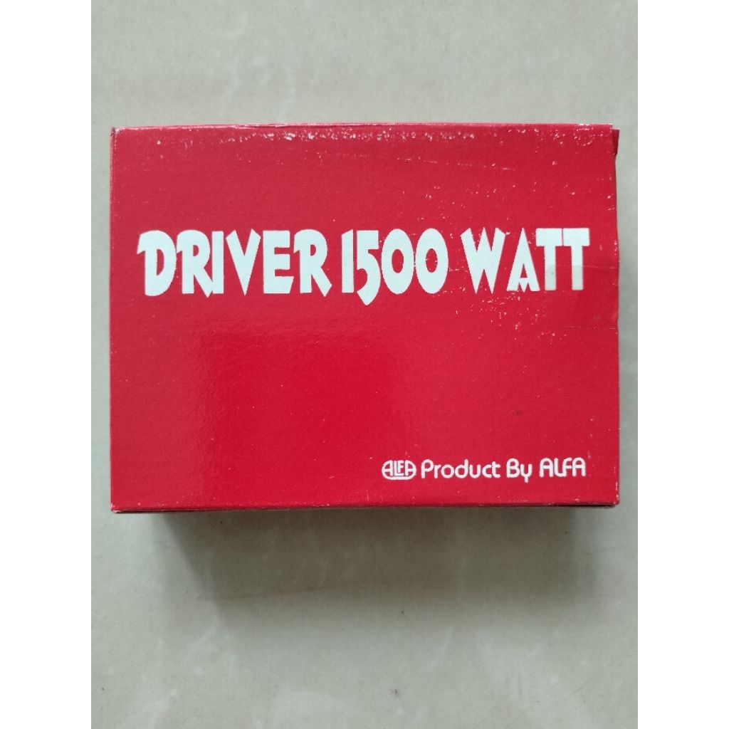Kit Driver Power Amplifier Mono 1500 Watt ALFA - Driver Ampli Rakitan Lapangan